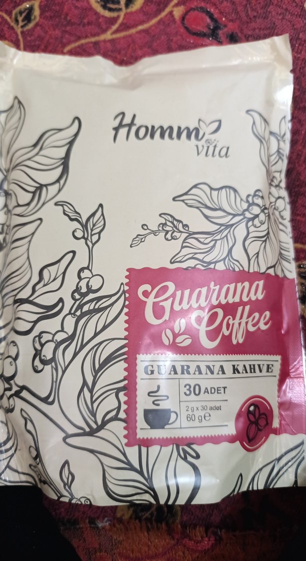Homm life Vita Guarana Kahve 30 Adet 60g - Görsel 4