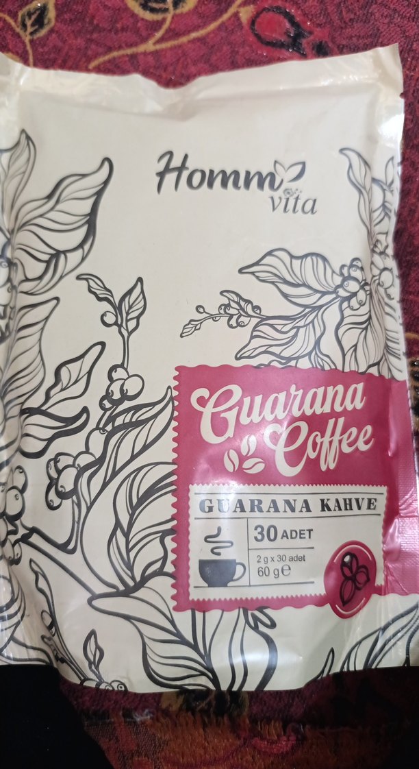 Homm life Vita Guarana Kahve 30 Adet 60g - Görsel 3