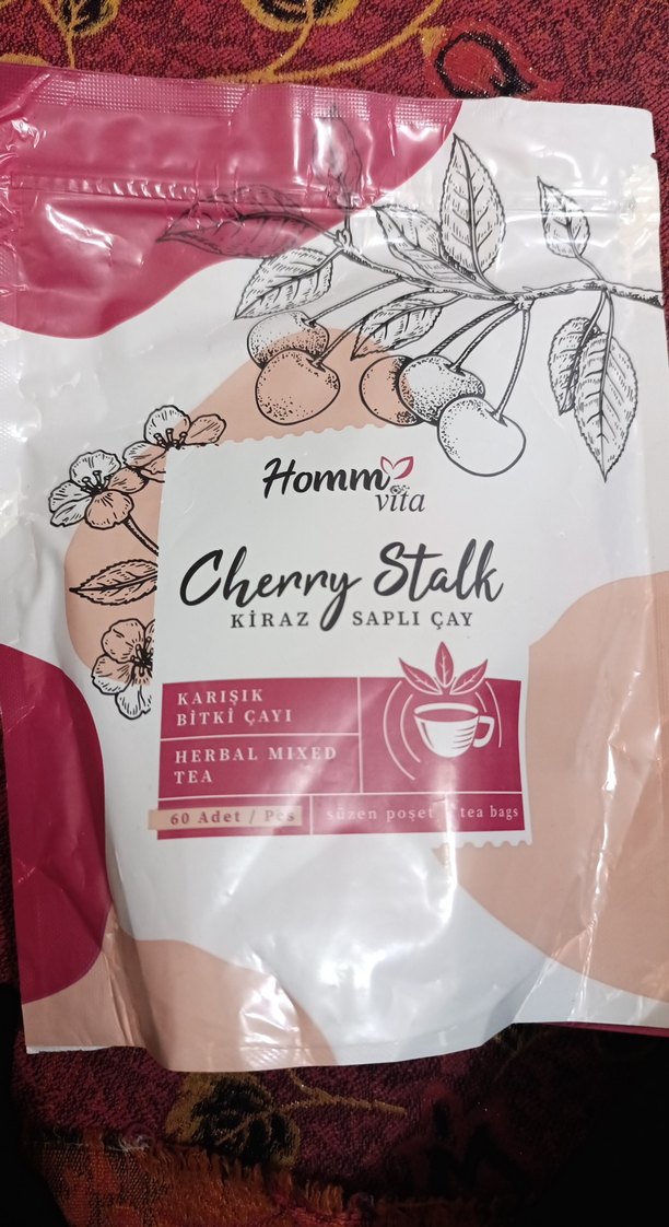 Homm life Vita Kiraz Saplı Karışık Bitki Çayı 60'lı - Görsel 4
