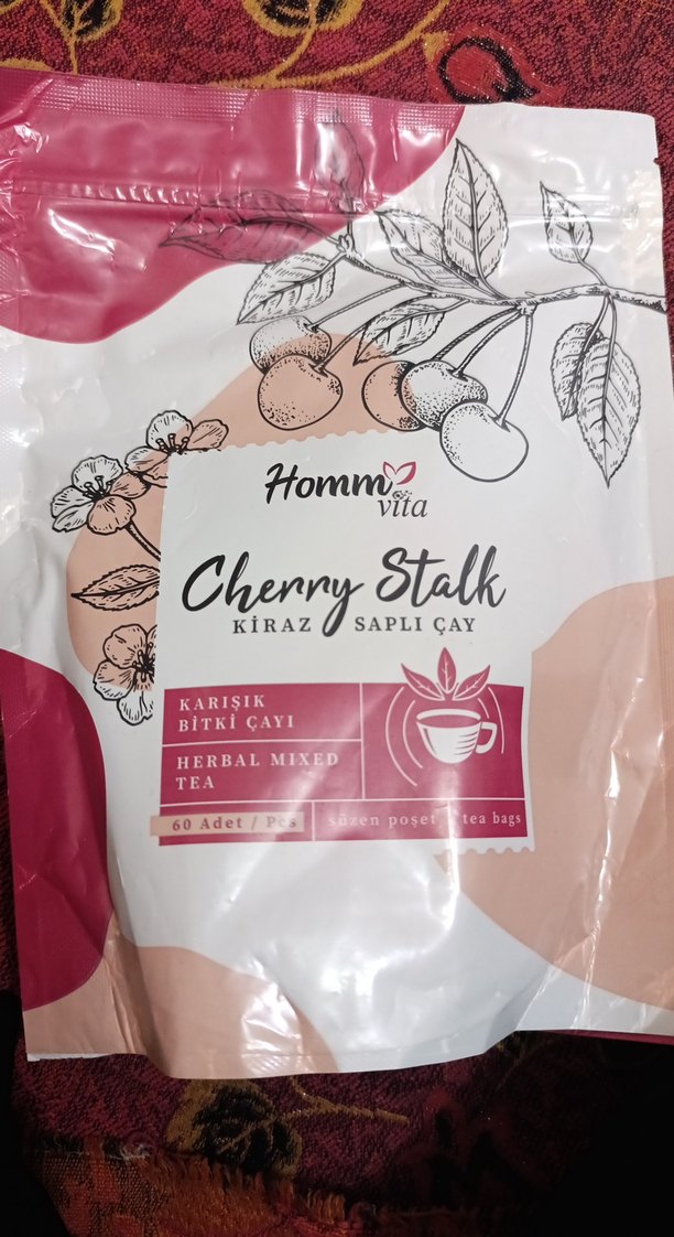 Homm life Vita Kiraz Saplı Karışık Bitki Çayı 60'lı - Görsel 5