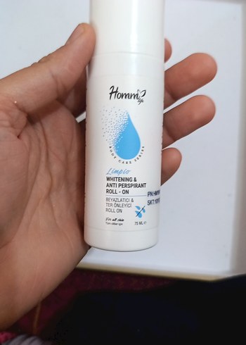 Homm Beyazlatıcı ve Ter Önleyici Roll-On - Görsel 5