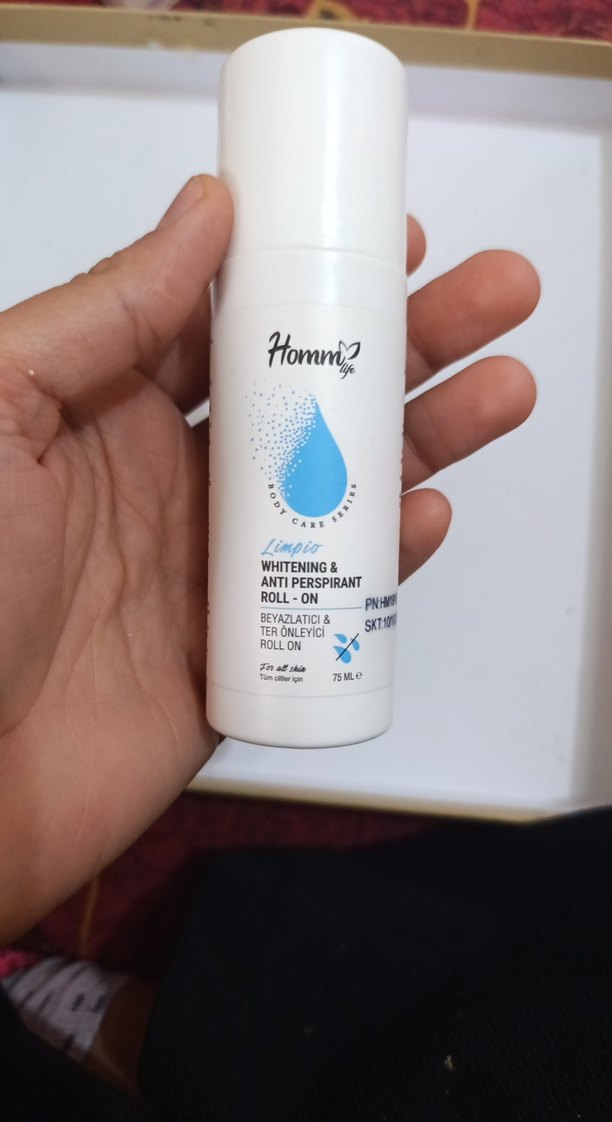 Homm Beyazlatıcı ve Ter Önleyici Roll-On - Görsel 4