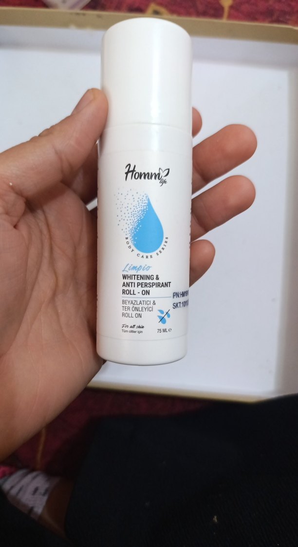 Homm Beyazlatıcı ve Ter Önleyici Roll-On - Görsel 3