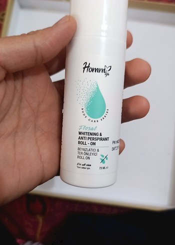 Homm Ya Beyazlatıcı ve Ter Önleyici Roll-On - Görsel 4