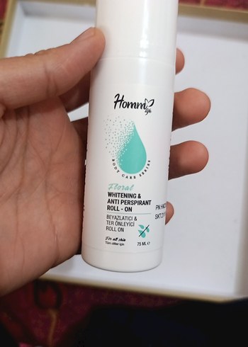 Homm Ya Beyazlatıcı ve Ter Önleyici Roll-On - Görsel 3