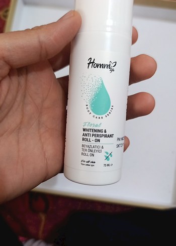 Homm Ya Beyazlatıcı ve Ter Önleyici Roll-On - Görsel 5