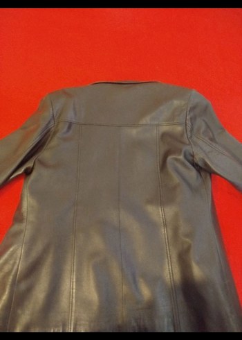 Klasik Kadın Deri Ceket - Ana görsel