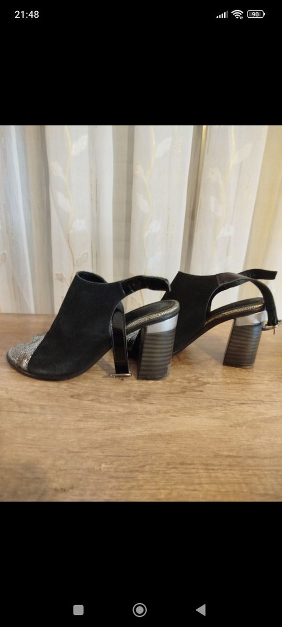 Kadın Süet Topuklu Ayakkabı - Görsel 2