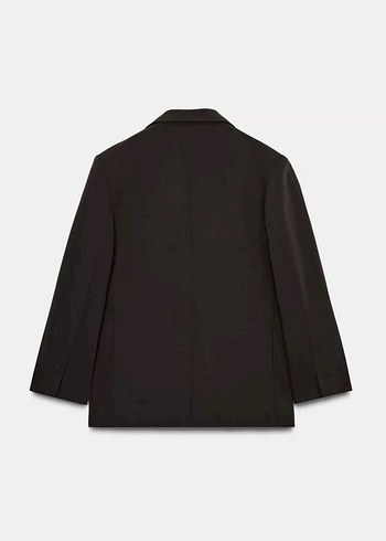 ZARA OVERSİZE KRUVAZE BLAZER CEKET - Görsel 7