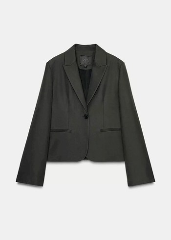 ZARA DÜZ BLAZER ZW KOLEKSİYONU - Görsel 7