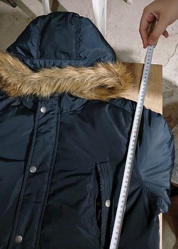 Kapüşonlu mont - Görsel 3