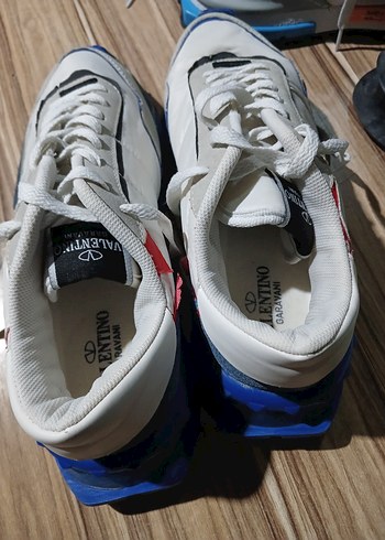 Beyaz Bağcıklı erkek Spor Ayakkabı - Görsel 3