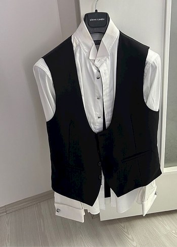 Erkek Siyah Modern Klasik Takım Elbise - Görsel 2