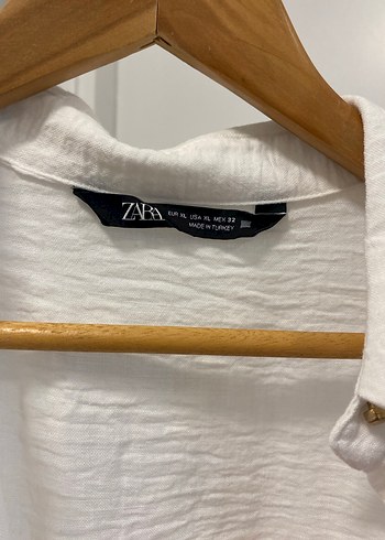 Düğmeli Beyaz mini elbise - Görsel 3