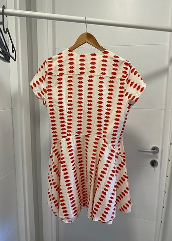 Kısa Kollu mini Elbise - Görsel 2