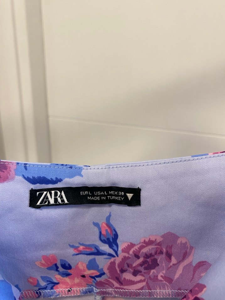 Pastel Çiçek Desenli mini Elbise - Görsel 3