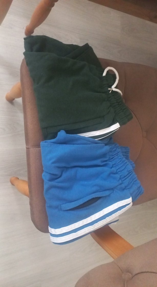 pamuklu paça lastikli L beden  esofman 2 adet - Görsel 2