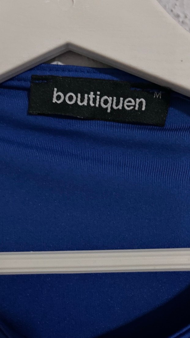 Uzun Kollu Drapeli Kadın Elbise - Görsel 5