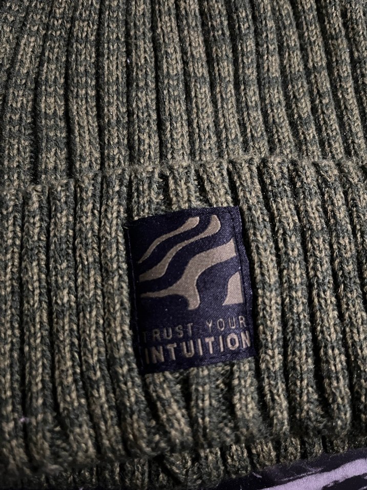 Yeşil Örgü Kadın Bere - Görsel 2