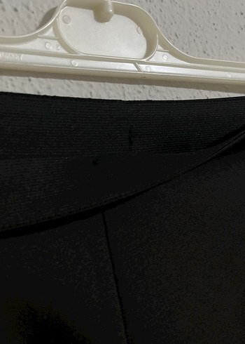 Kadın Siyah Piliseli Mini Etek - Görsel 3