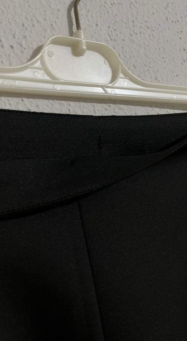 Kadın Siyah Piliseli Mini Etek - Görsel 3