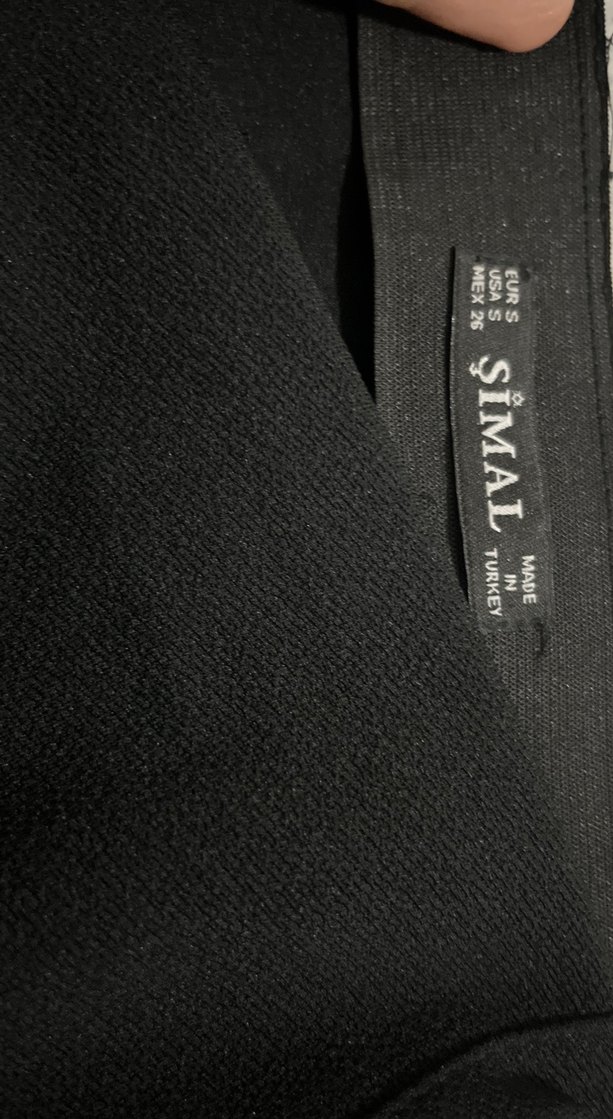 Düz Siyah Mini Etek Kadın - Görsel 3