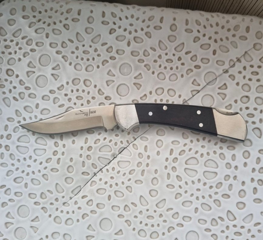 BORA 202 YPA N690  YİLAN AĞACI SAPLI ÇAKI - Görsel 4