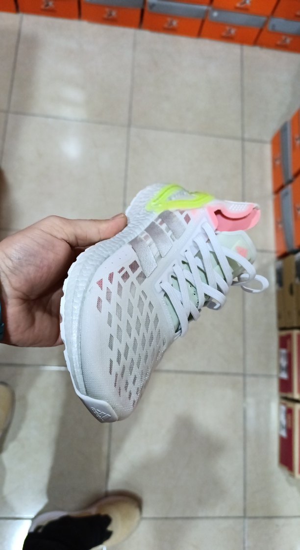 Beyaz Bağcıklı Street Wear Kadın Spor Ayakkabısı - Görsel 3