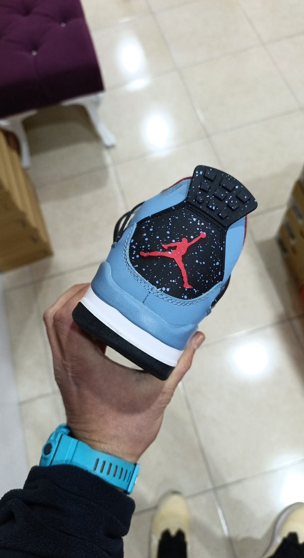 Mavi Bağcıklı Erkek Spor Ayakkabı - Görsel 3