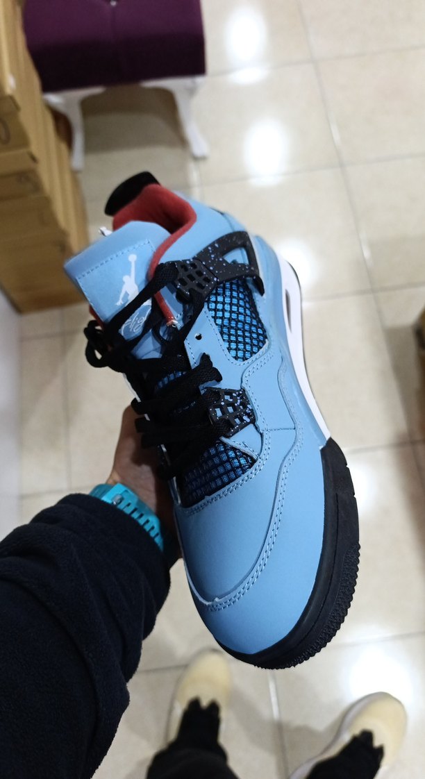 Mavi Bağcıklı Erkek Spor Ayakkabı - Görsel 2