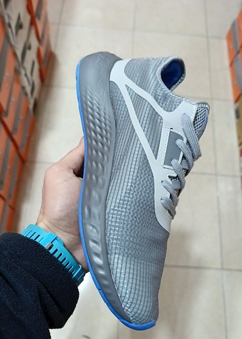 Gri Bağcıklı Erkek Spor Ayakkabı - Görsel 2