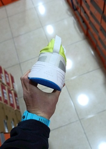 Beyaz Bağcıklı Erkek Spor Ayakkabı - Görsel 4