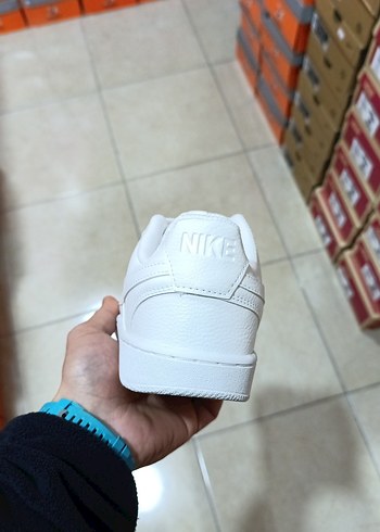 Beyaz Kadın Spor Ayakkabı Blok Topuklu - Görsel 3