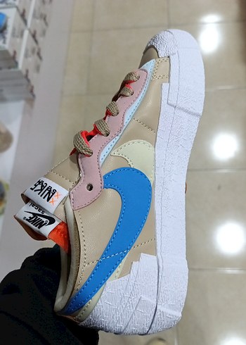 Renkli Kadın Spor Ayakkabı Stiletto Topuklu - Görsel 2