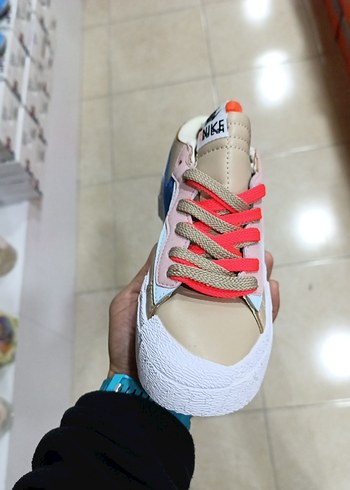 Renkli Kadın Spor Ayakkabı Stiletto Topuklu - Görsel 3