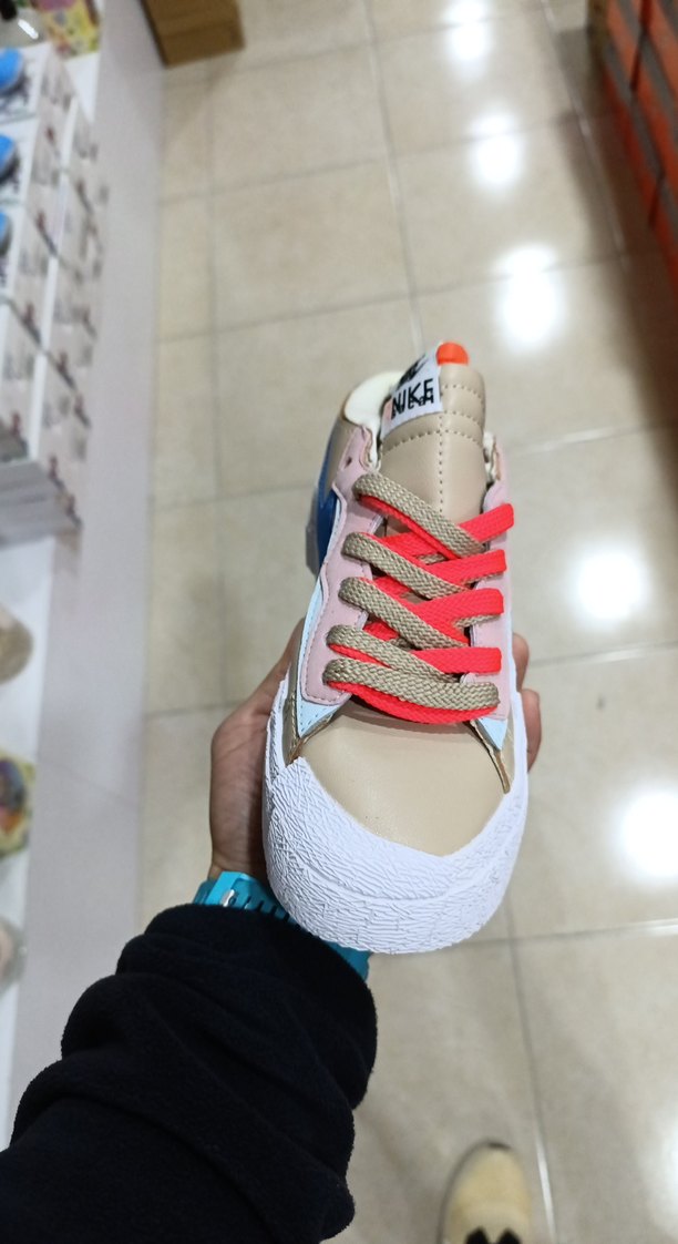 Renkli Kadın Spor Ayakkabı Stiletto Topuklu - Görsel 3