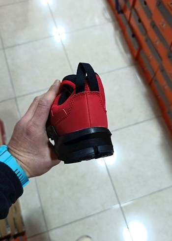 Kırmızı Bağcıklı Erkek Outdoor Spor Ayakkabı - Görsel 5
