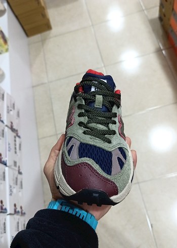 Gri Çok Renkli Kadın Spor Ayakkabı - Görsel 5