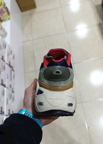 Gri Çok Renkli Kadın Spor Ayakkabı - Görsel 4