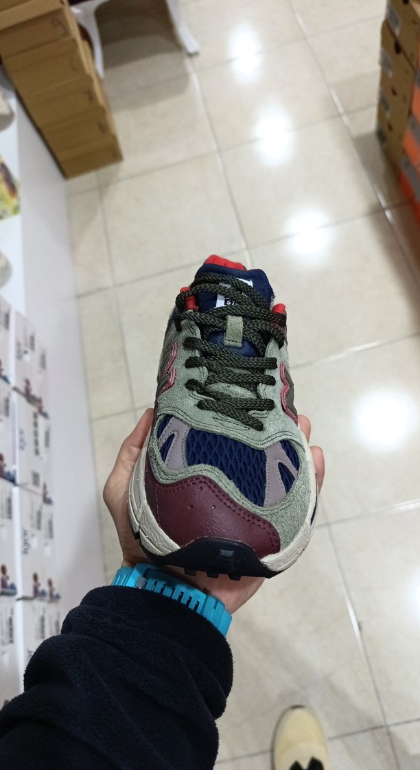 Gri Çok Renkli Kadın Spor Ayakkabı - Görsel 5