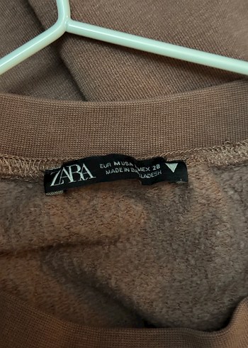 Kadın Bordo Salaş Uzun Kollu Sweatshirt - Görsel 3