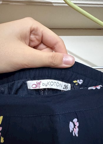 Çiçek Desenli Uzun Bohem Etek - Görsel 2