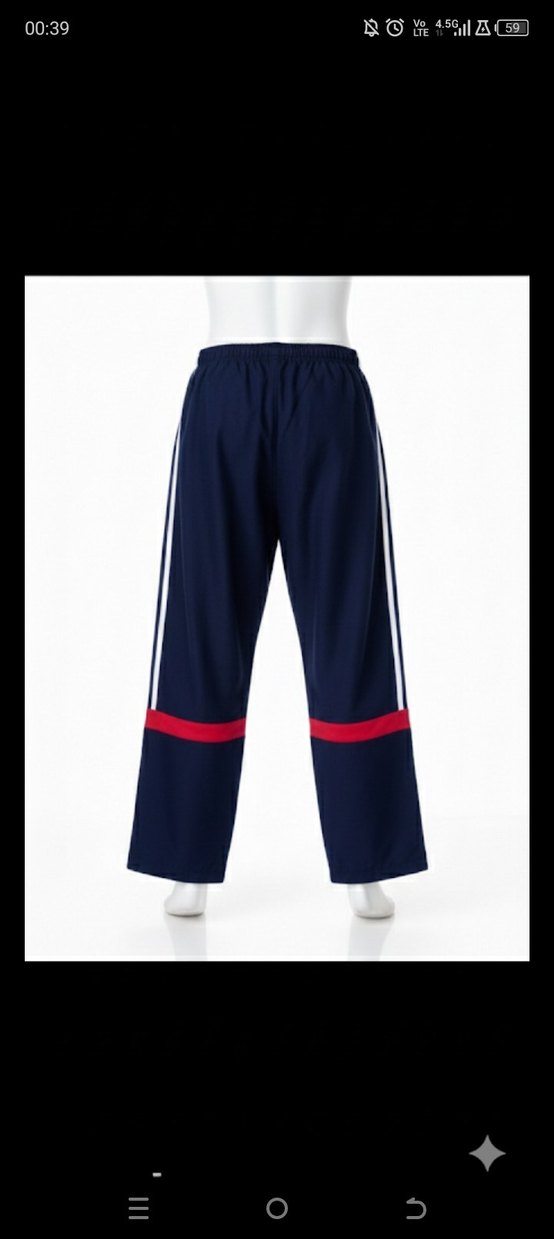 Siyah Erkek Eşofman - Görsel 4