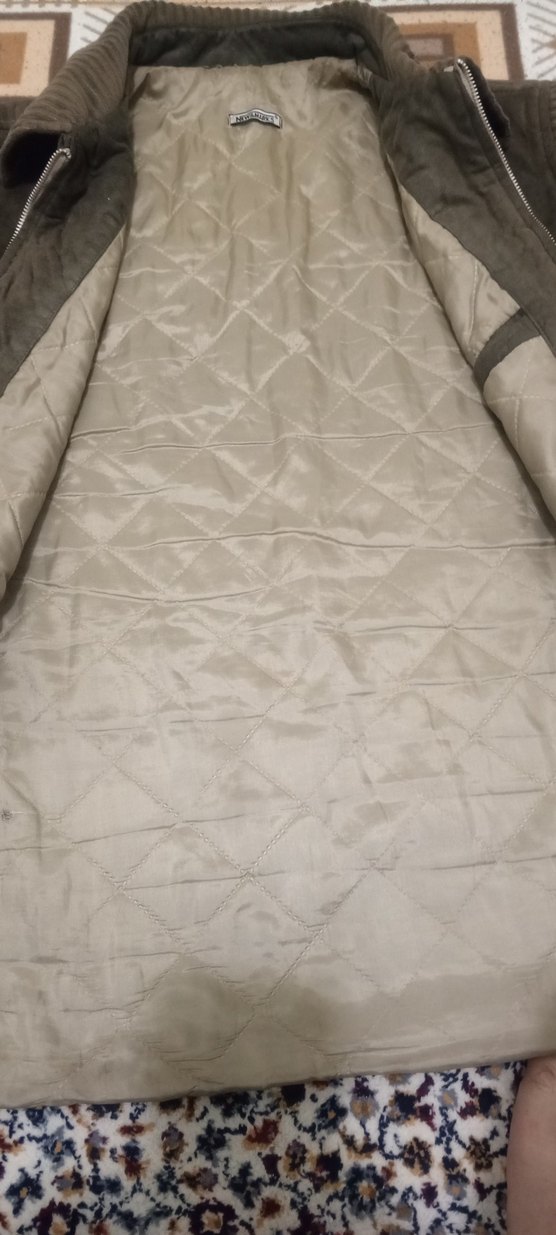 Düğmeli Kahverengi Süet Erkek Ceket - Görsel 4