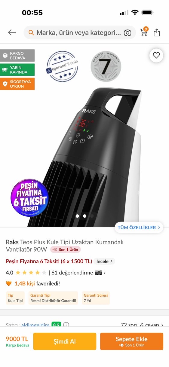 Az kullanılmış yeni gibi yaz aylarında kurtarıcı - Görsel 4