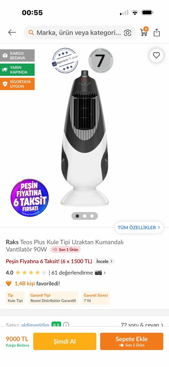 Az kullanılmış yeni gibi yaz aylarında kurtarıcı - Görsel 3