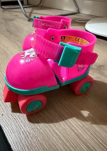 Kız Çocuk Pembe Baskılı Kaydıraklı Bot - Görsel 3