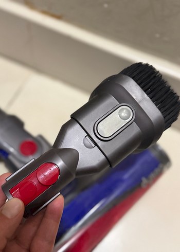 Kırmızı Elektrikli Süpürge Başlık Seti - Görsel 5