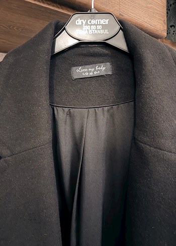 Siyah Uzun Klasik Kaban - Görsel 3