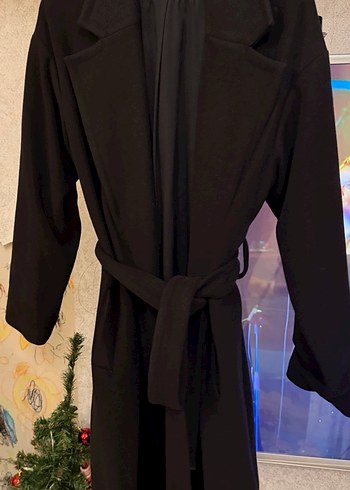 Siyah Uzun Klasik Kaban - Görsel 2